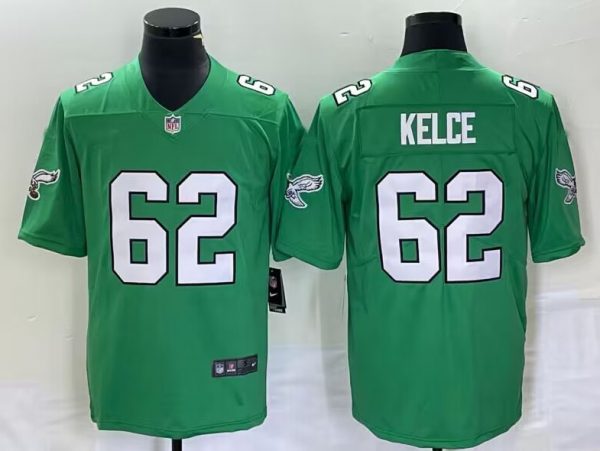 eagles #62 kelly green jersey