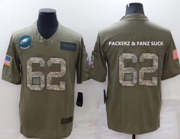 custom #62 camo jersey