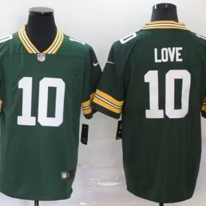 packers #10 love green jersey