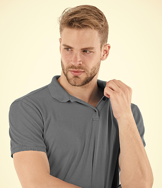 polo-tshirt-grey Essential Polos - Image 3